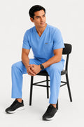 Classic Performance Blue Scrubs (AirEdge Fabric)