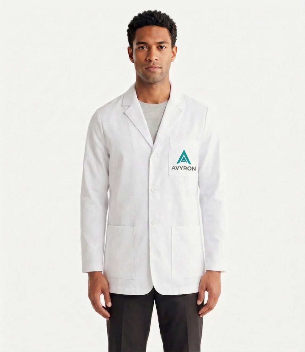 Men White LAB COAT By Avryon