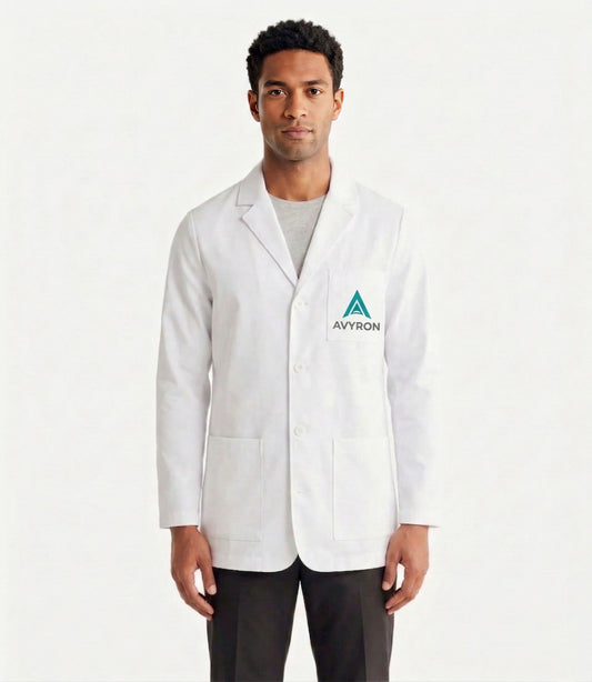 Men White LAB COAT By Avryon