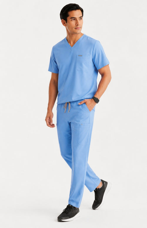 Classic Performance Blue Scrubs (AirEdge Fabric)