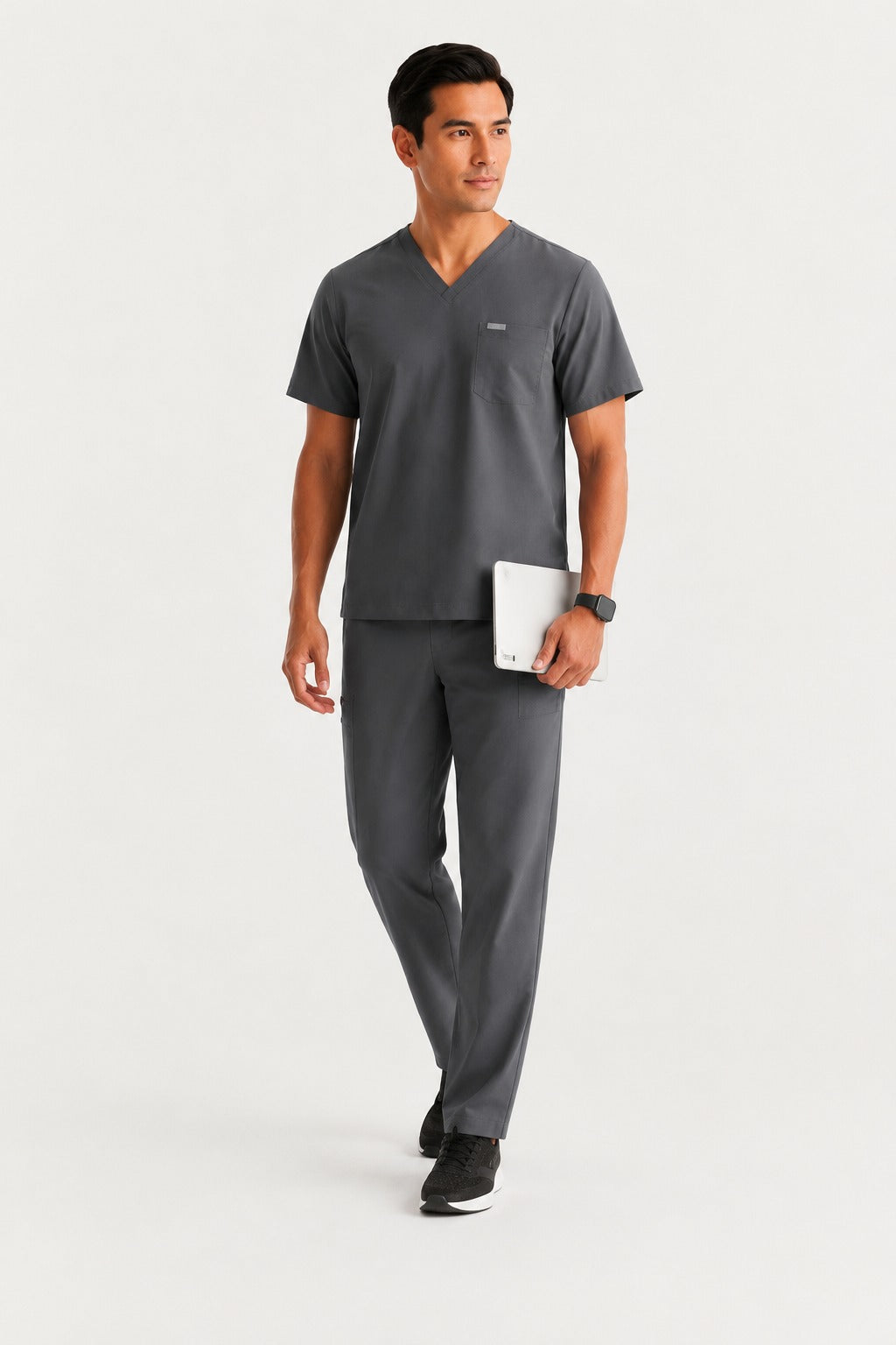 Classic Performance Slate Grey Scrubs (AirEdge Fabric)