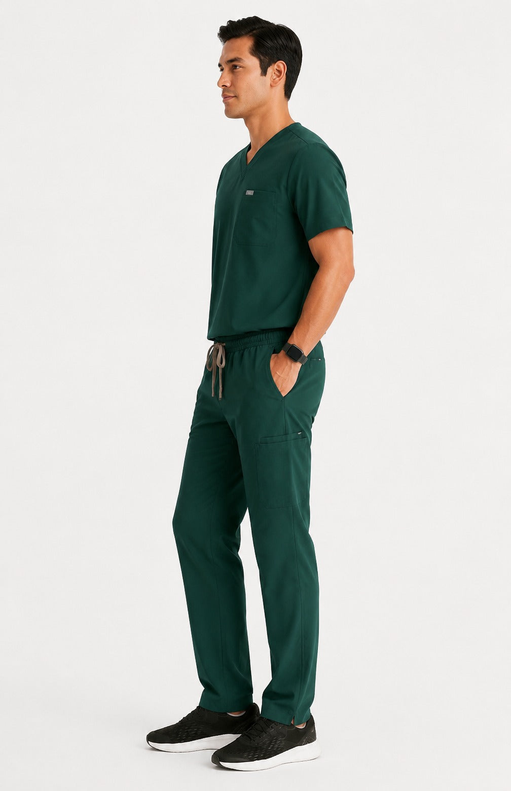 Classic Performance Dark Green Scrubs (AirEdge Fabric)